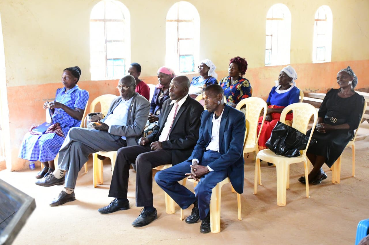 BISHOP CHARLES VISITS DISTANT PARISHES IN KIBAUNI