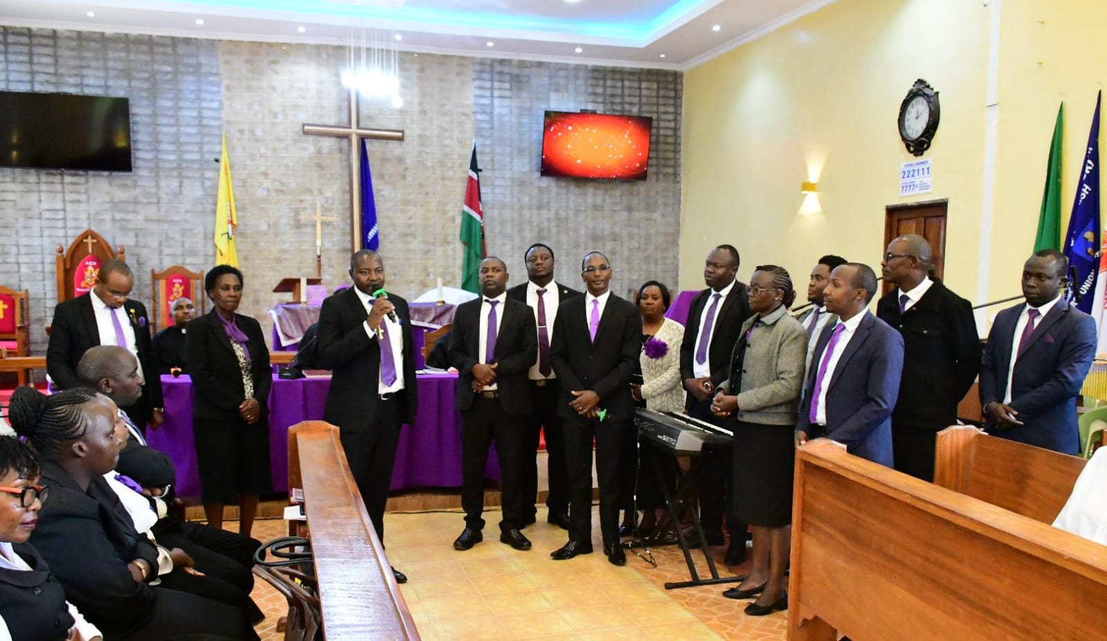 BISHOP CHARLES FELLOWSHIPS WITH DIOCESAN EVANGELISTS