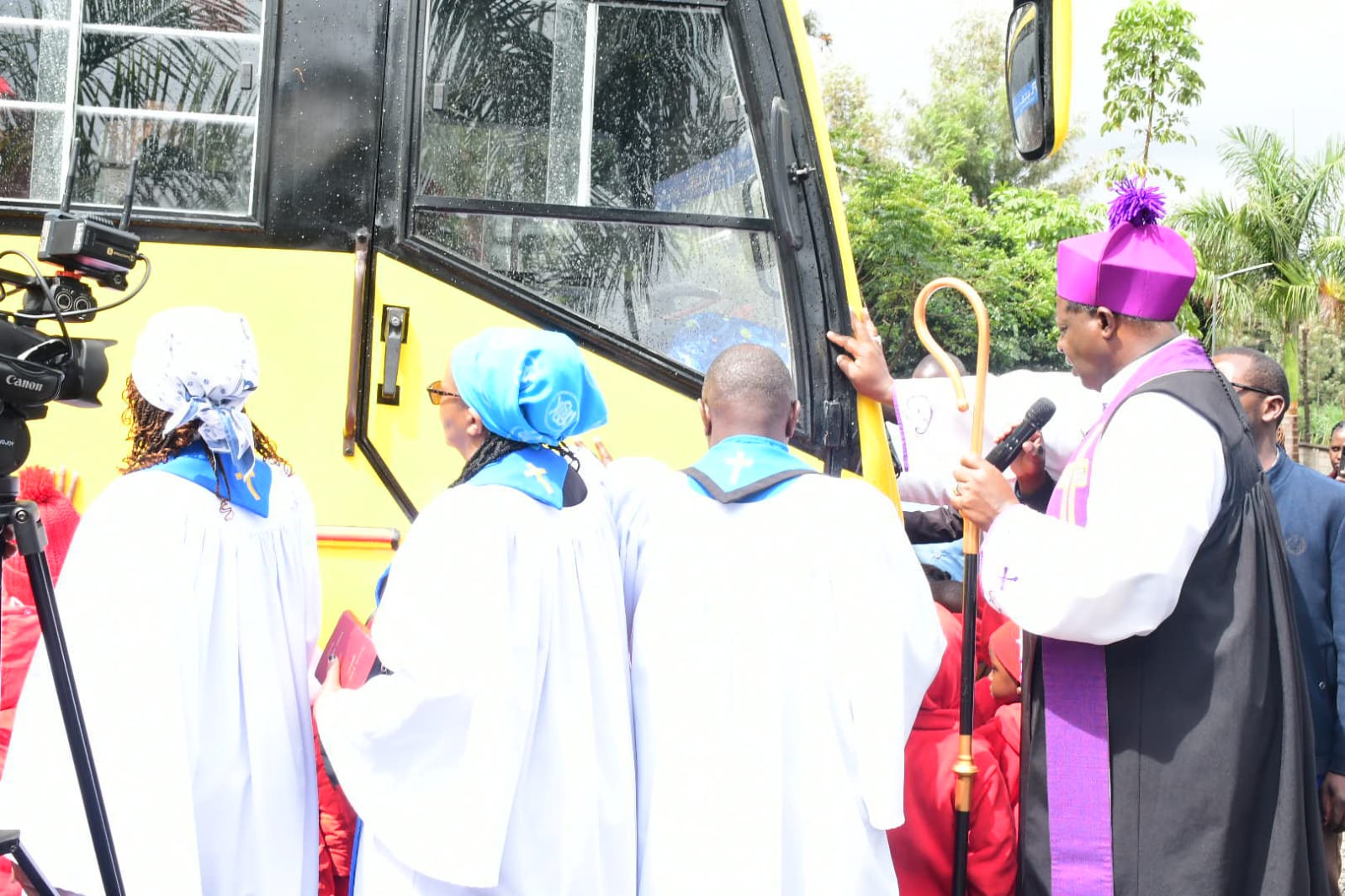 Brand New Bus & Boarding Masters Residence Blessed at ACK ST. Peters Ndumberi Ac