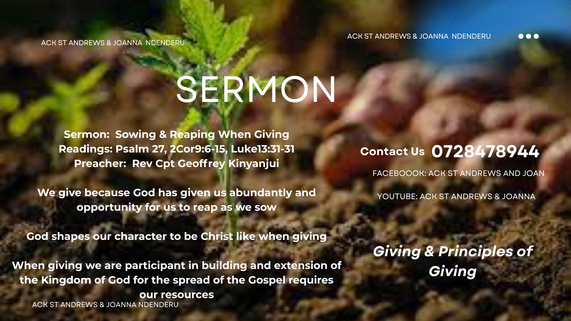 Sermons