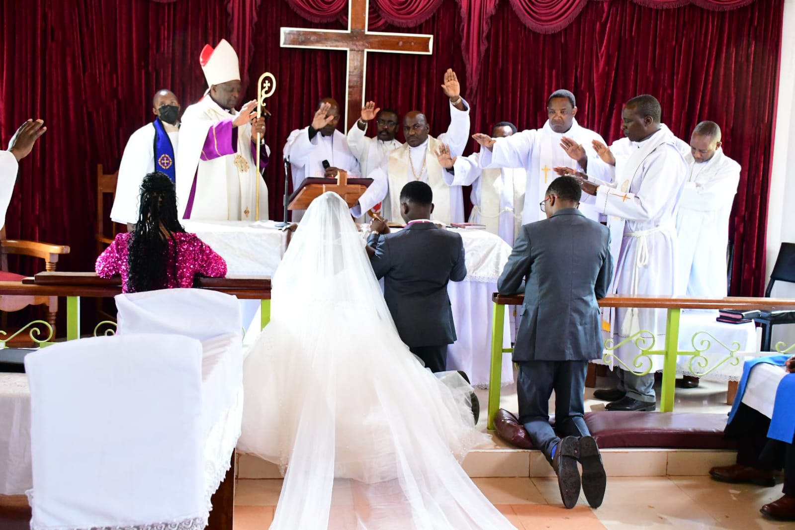 NAOMI AND DAVID TIE THE KNOT IN EXQUISITE WEDDING