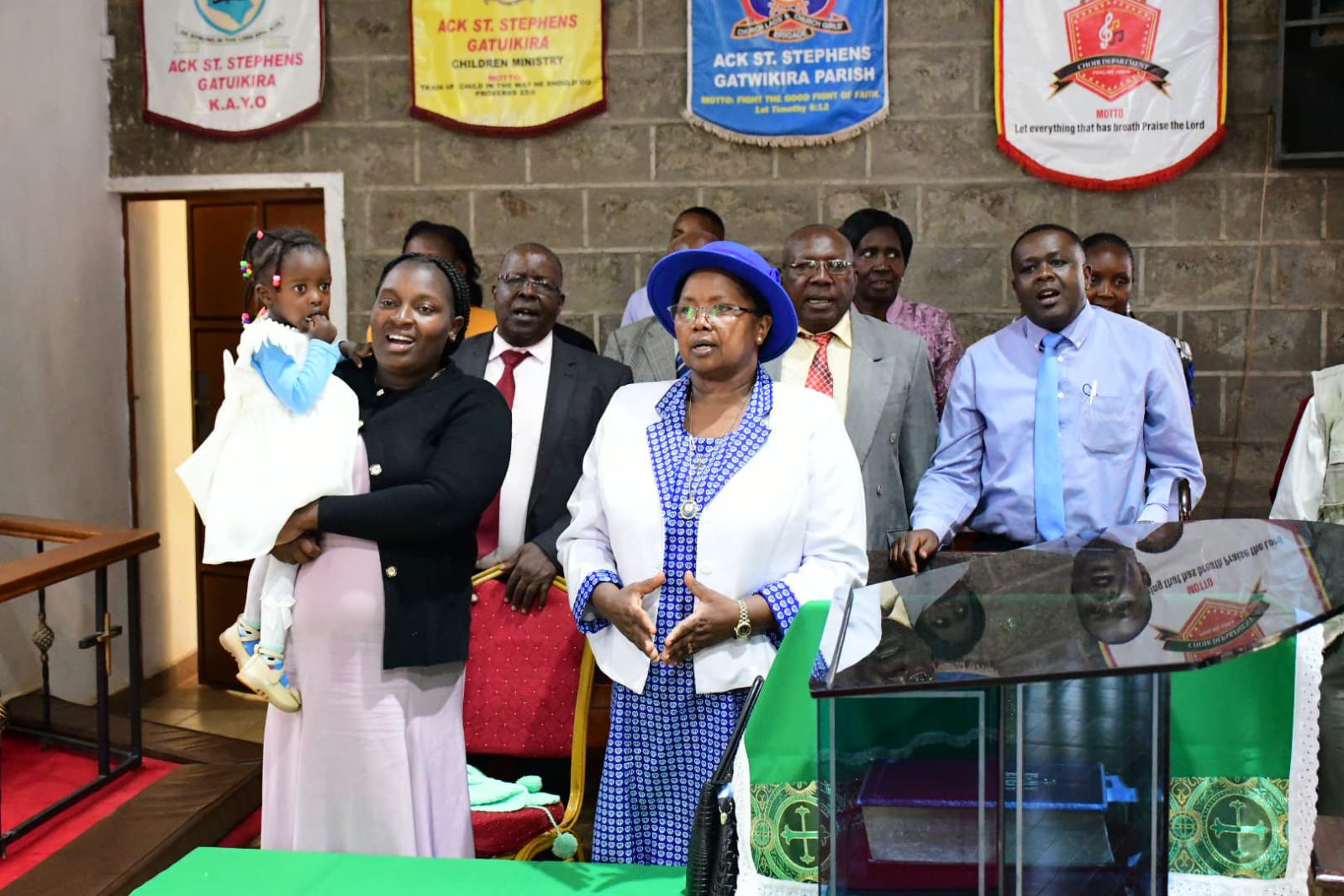Gatuikira KAMA Pavilion Modern Pulpit Blessed