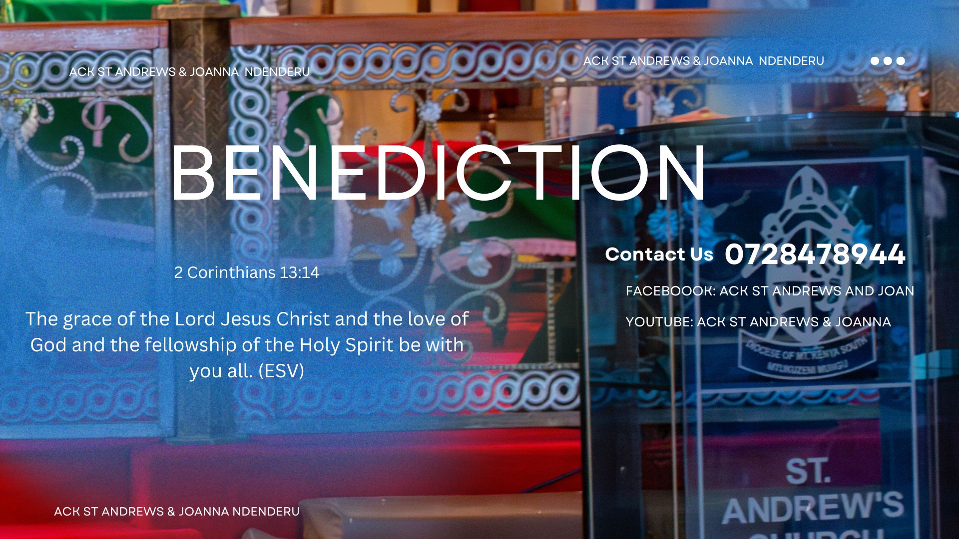 Benediction