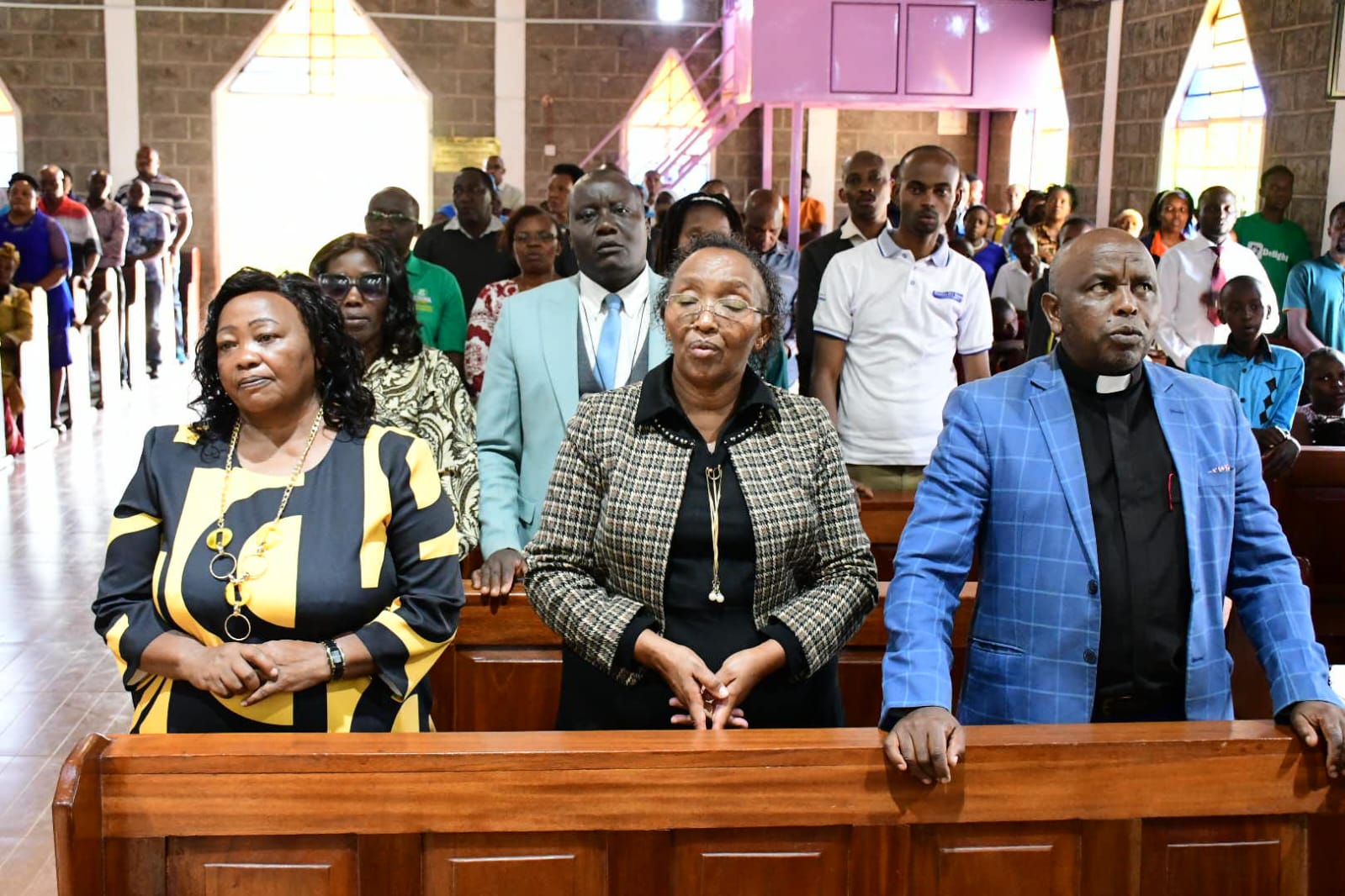 Gatuikira KAMA Pavilion Modern Pulpit Blessed