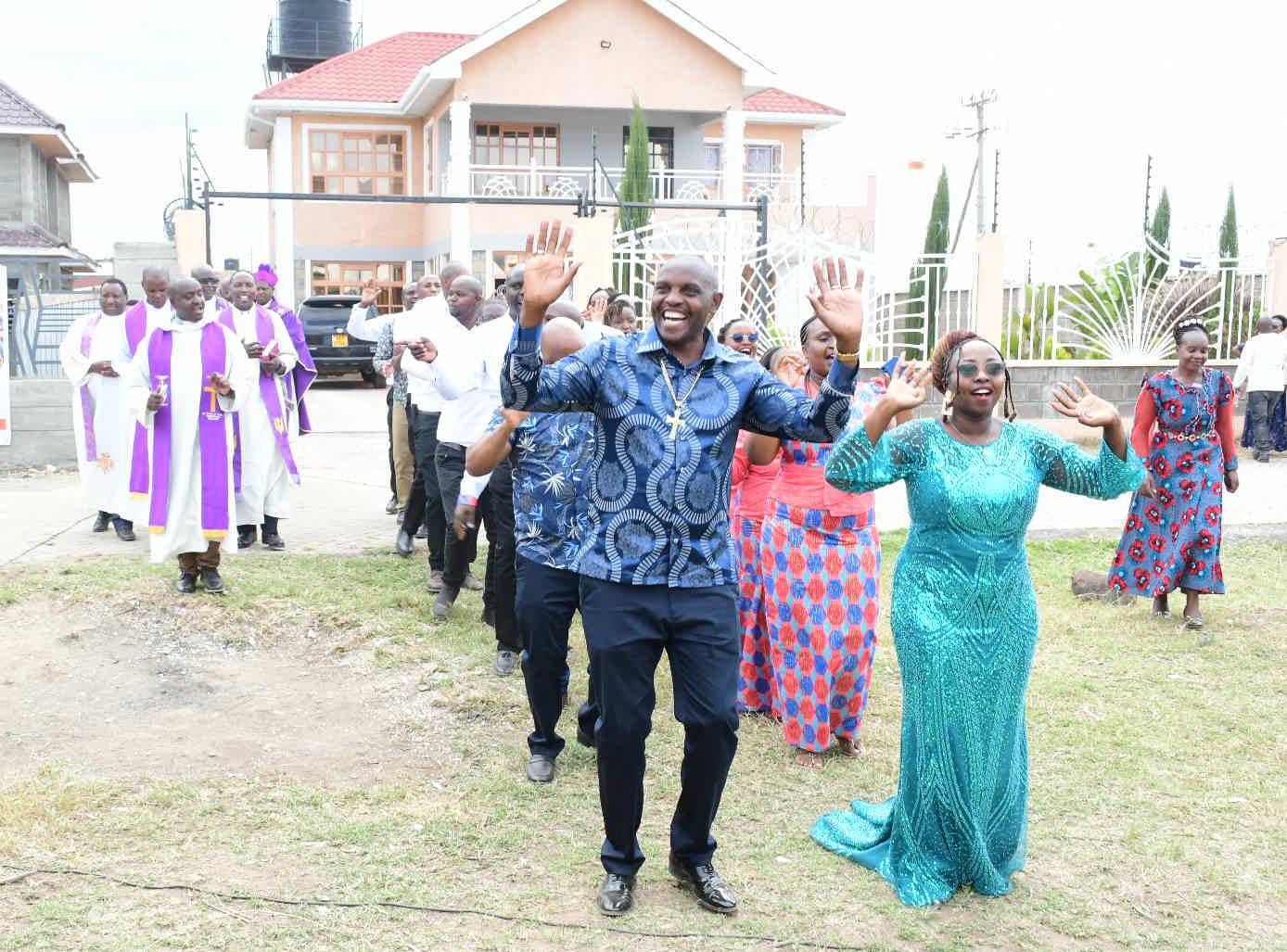 Bishop Gachathi Receives Parental Blessings