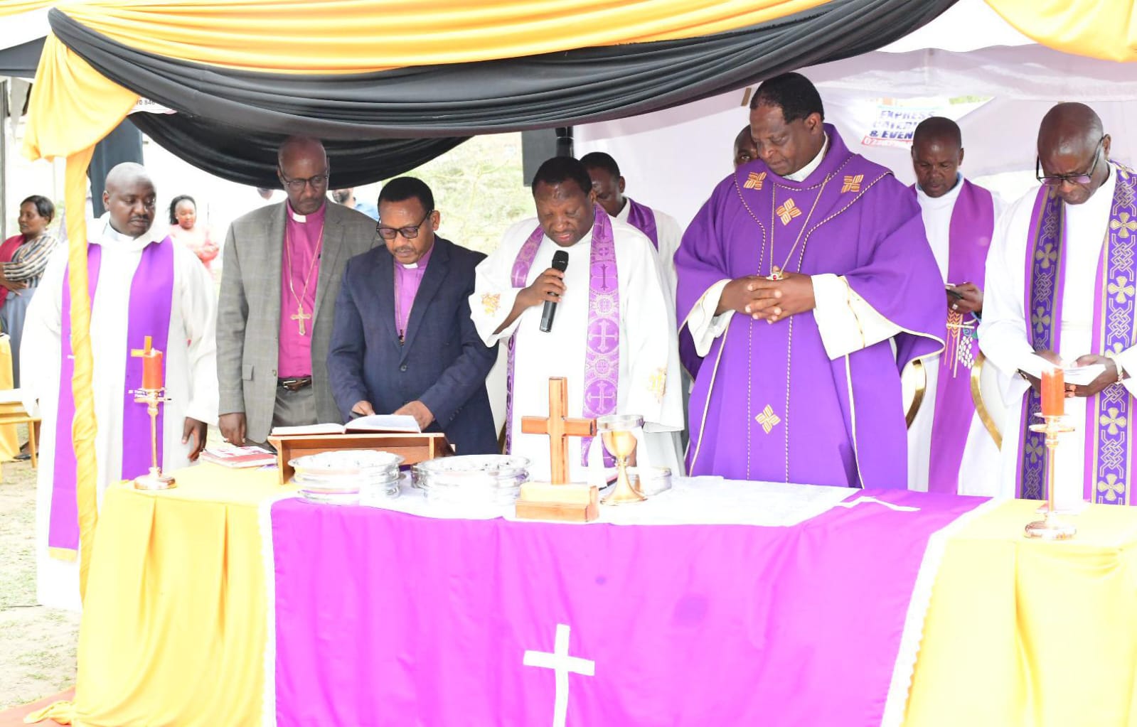 Bishop Gachathi Receives Parental Blessings