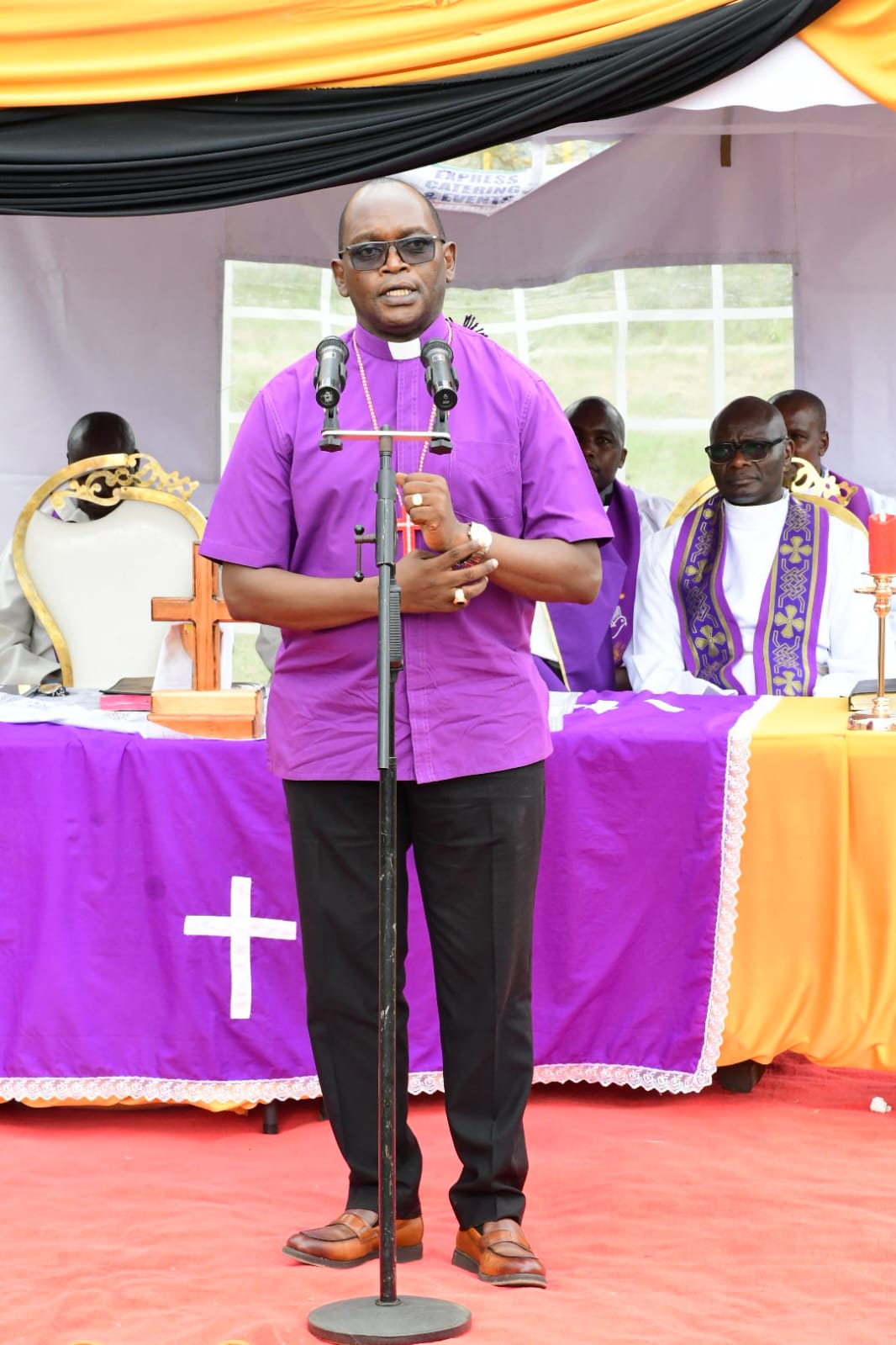 Bishop Gachathi Receives Parental Blessings
